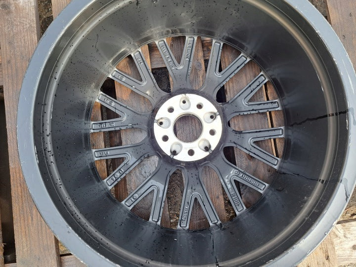 1x Alufelge 20 Zoll 9.0" 5x112 34ET Matt Schwarz A2234013800 Mercedes-Benz FEL9810038618ya
