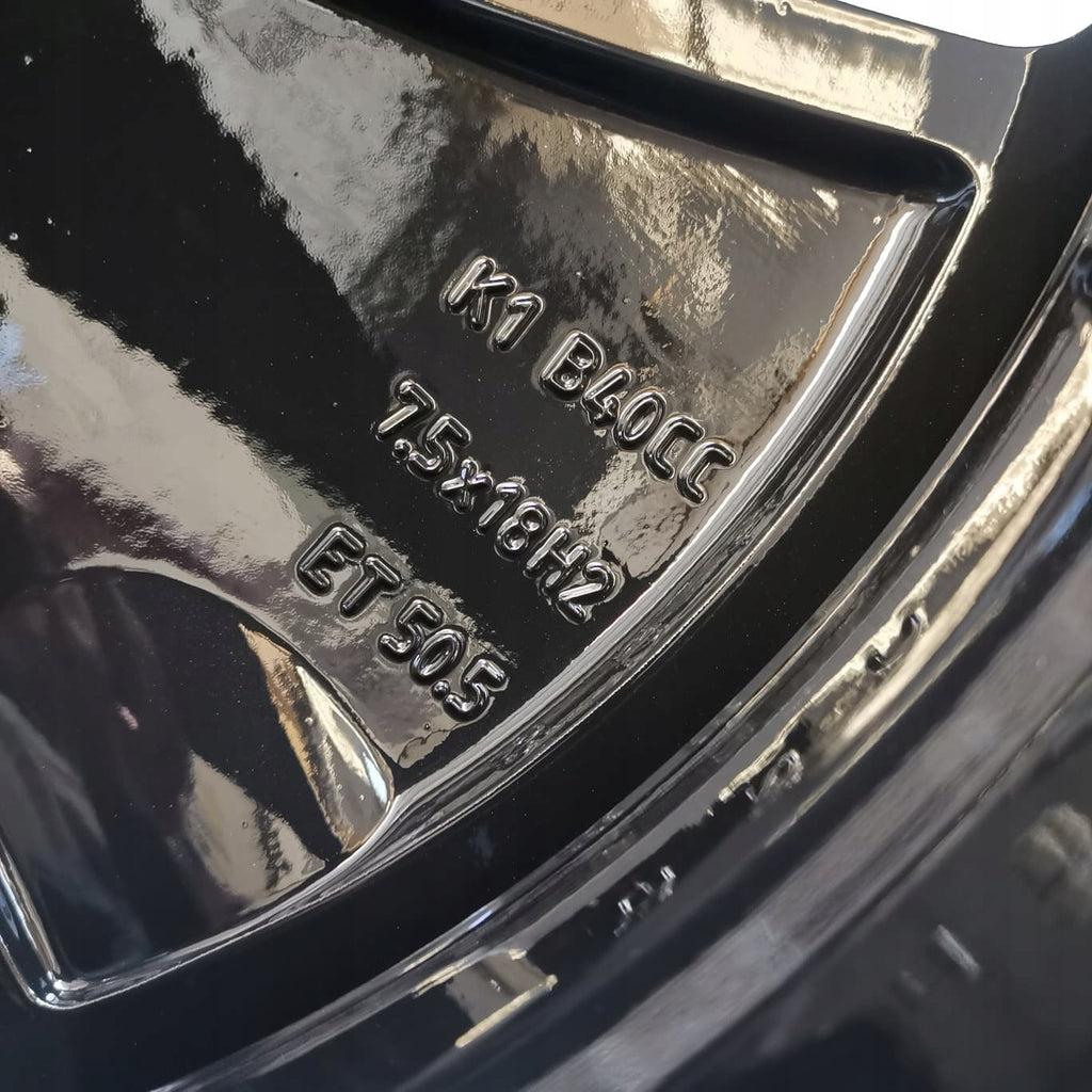 1x Alufelge 18 Zoll 7.5" 5x108 42ET Glanz Schwarz 31680403 Volvo V60 Xc60 FEL6064746148tz