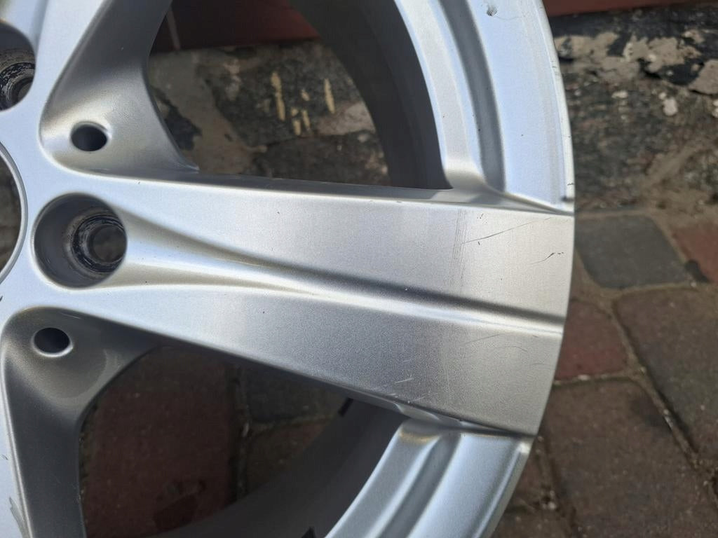 1x Alufelge 17 Zoll 7.0" 5x112 44 5ET Glanz Silber A2064017200 Mercedes-Benz FEL6250340316xe
