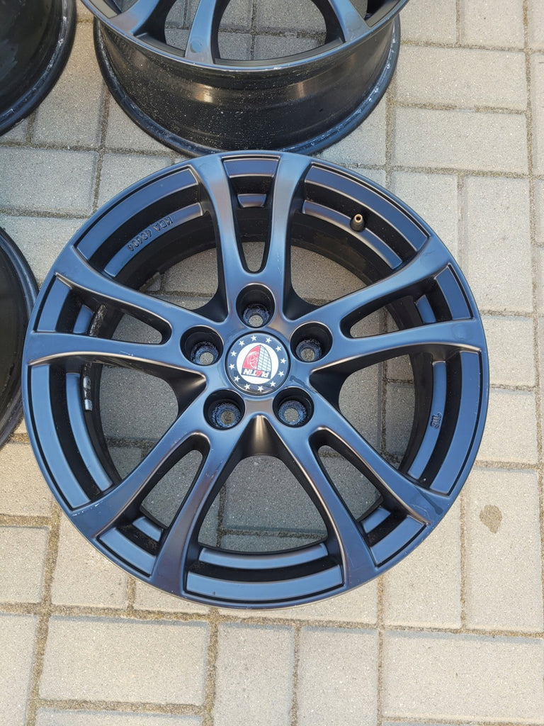 4x Alufelge 16 Zoll 6.5" 5x112 33ET 48604 VW 33 Rim Wheel FEL1327127854nz