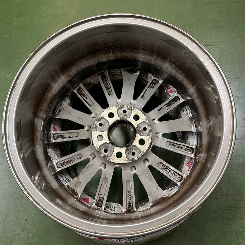 1x Alufelge 17 Zoll 7.5" 5x112 54ET Glanz Graphit 6856085 BMW 1 Mg Rim Wheel FEL1371891240uv