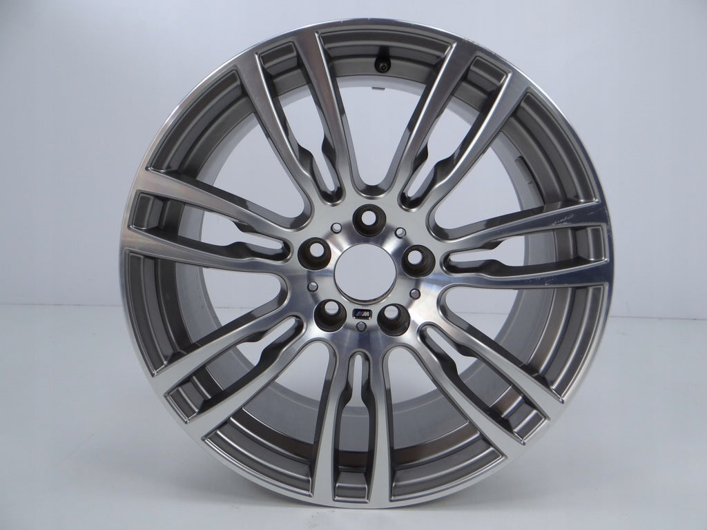 1x Alufelge 19 Zoll 8.0" 5x120 36ET Glanz Grau 7850021 BMW F36 3 F30 F32 F31 F33 FEL5866068570pn