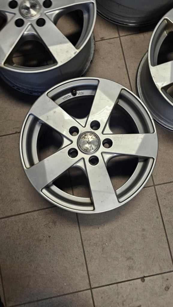 4x Alufelge 15 Zoll 6.0" 5x112 Rim Wheel FEL6537070417ho