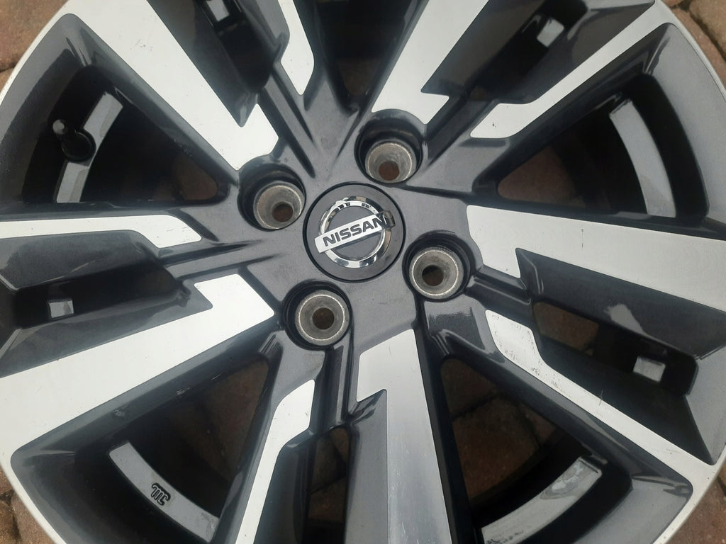 1x Alufelge 16 Zoll 6.0" 4x100 50ET Nissan Micra Rim Wheel