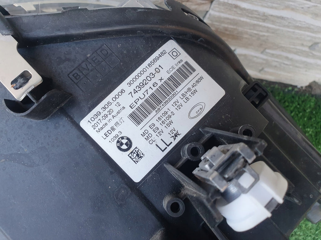 Frontscheinwerfer BMW 5 G31 G30 7439203 LED Links Scheinwerfer Headlight SCH9132341513uk