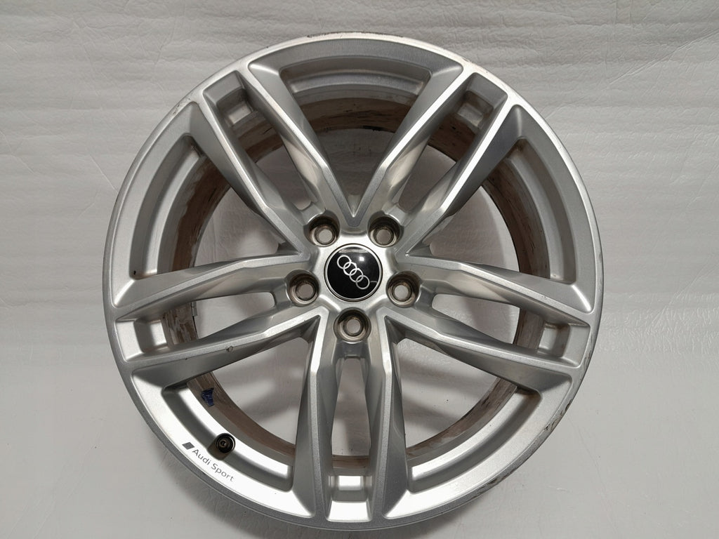 1x Alufelge 18 Zoll 8.0" 5x112 40ET Silber 8W0601025EB Audi A4 B9 Rim Wheel FEL2284953159qo