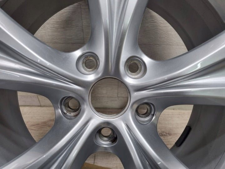 1x Alufelge 17 Zoll 7.5" 5x112 46ET Glanz Silber 5FA601025C Seat Leon Rim Wheel FEL2865550200eg