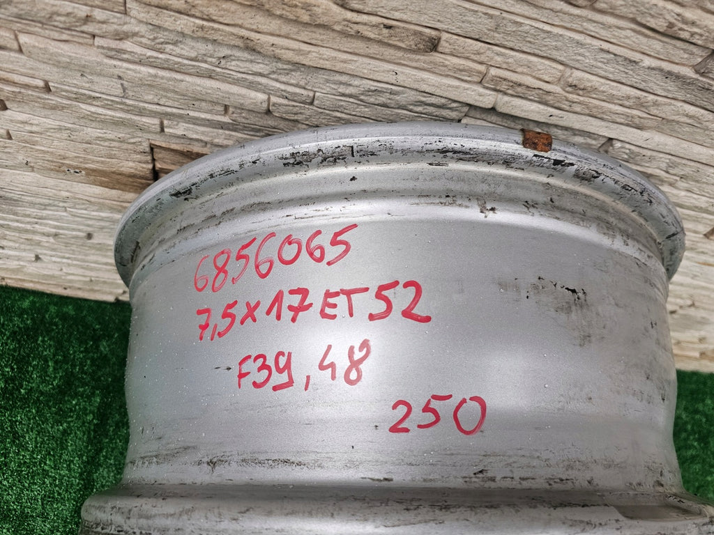 1x Alufelge 17 Zoll 7.5" 5x112 52ET 6856065 BMW F39 X1 F48 Rim Wheel
