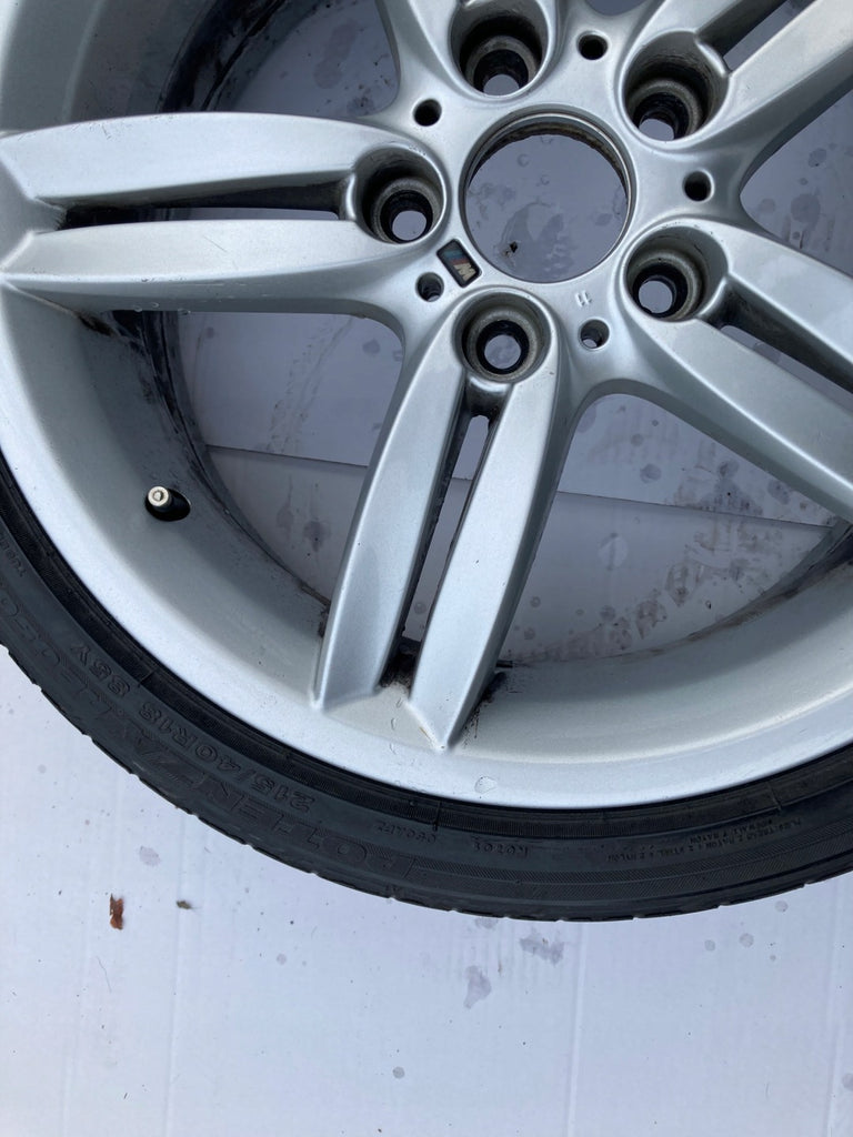 1x Alufelge 18 Zoll 7.5" 5x120 41ET Silber 8036939 BMW 1 E81 E87 Rim Wheel FEL3532338645oe