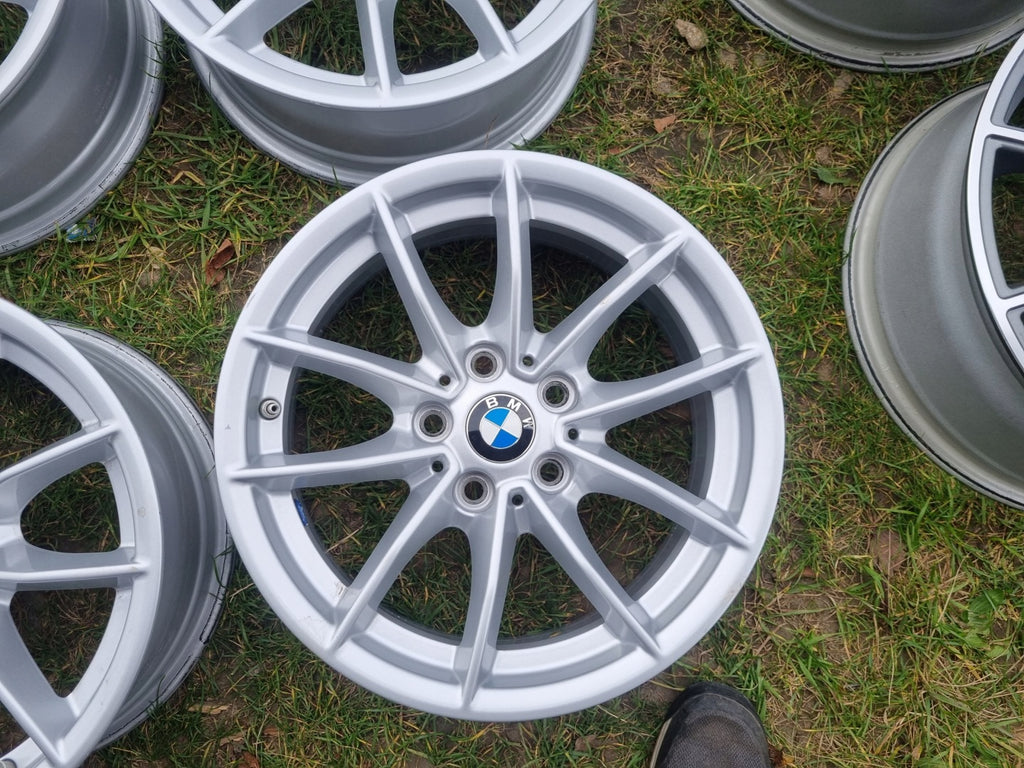 4x Alufelge 16 Zoll 6.5" 5x112 22ET Glanz Silber 6876921 BMW 3 Rim Wheel FEL8391210992vl
