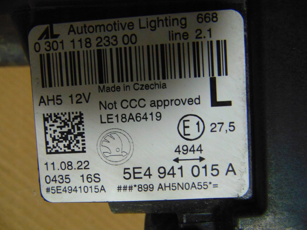Frontscheinwerfer Skoda Octavia IV 5E4941015A LED Links Scheinwerfer Headlight SCH5655496764yo