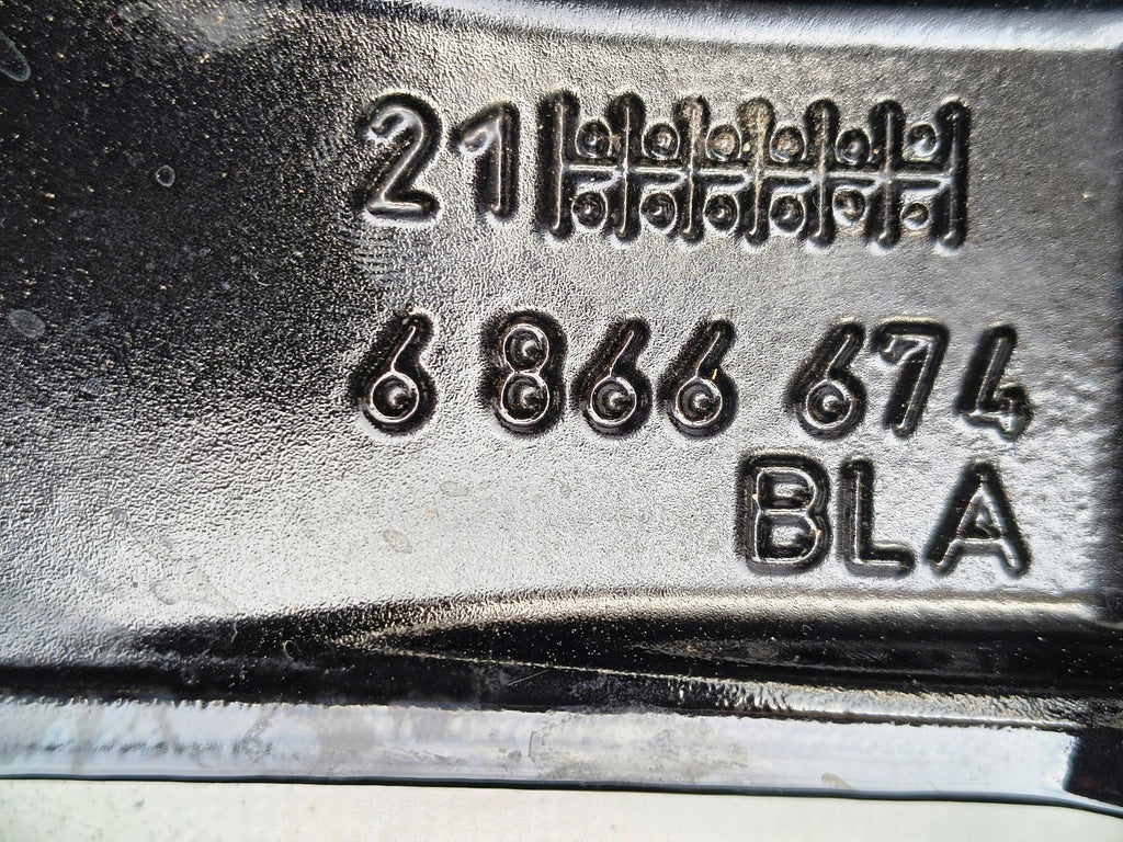 1x Alufelge 16 Zoll 5.5" 5x112 46ET 6866674 6855117 Mini Rim Wheel