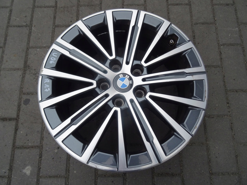 1x Alufelge 17 Zoll 5x112 6891174 BMW 2 U06 Rim Wheel FEL6510329219zn