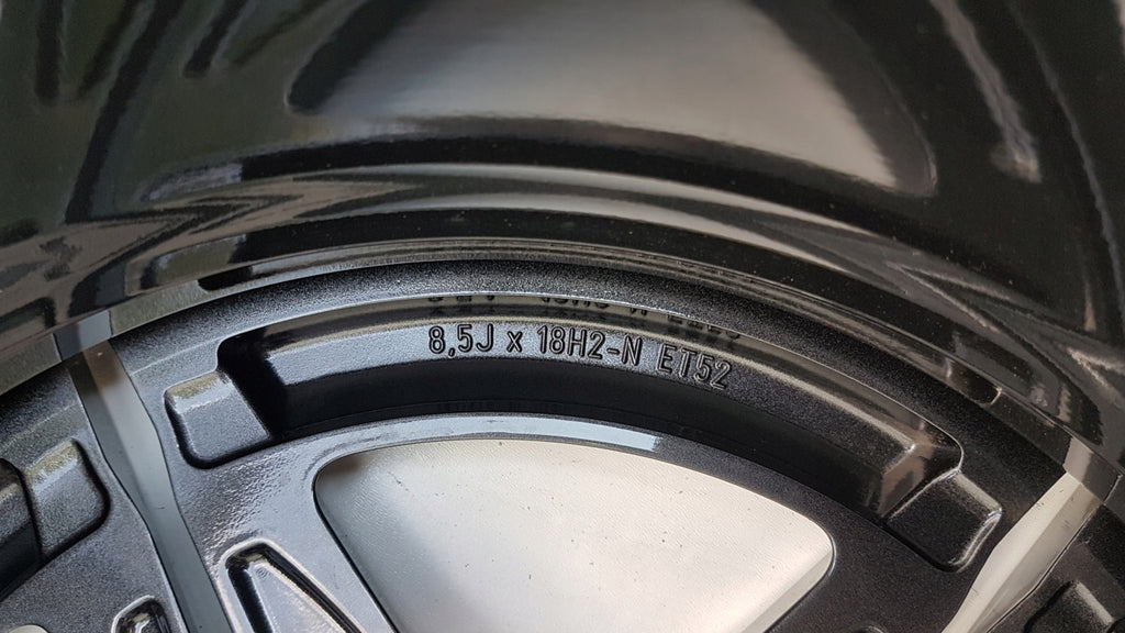 1x Alufelge 18 Zoll 8.5" 5x112 52ET A2064011800 Mercedes-Benz W206 Rim Wheel FEL6572563222nr
