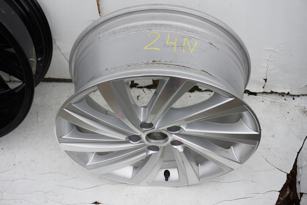 1x Alufelge 18 Zoll 7.5" 5x112 48ET Glanz 5E3601025AG Mg Octavia Iv Rim Wheel FEL4936604544bp