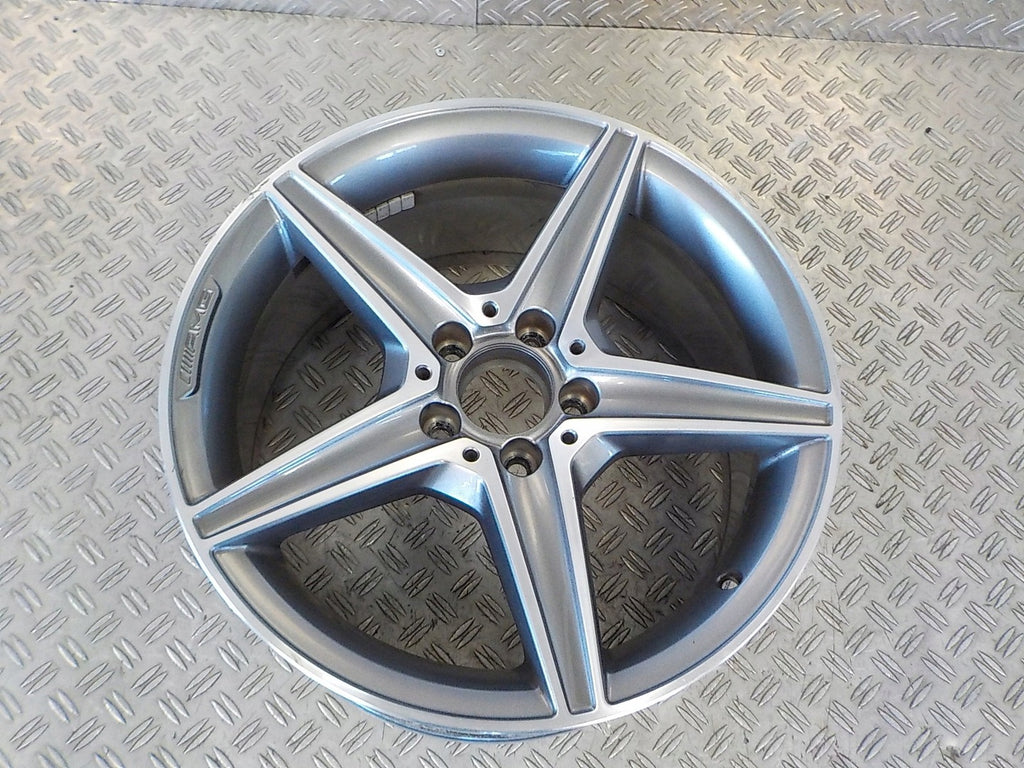 1x Alufelge 18 Zoll 8.5" 5x112 A2054011200 Mercedes-Benz W205 Rim Wheel