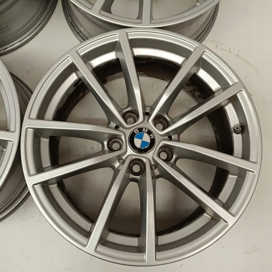4x Alufelge 17 Zoll 7.5" 5x112 30ET Glanz Silber 6883520 BMW 3 G21 G20 Rim Wheel FEL4801287809bg