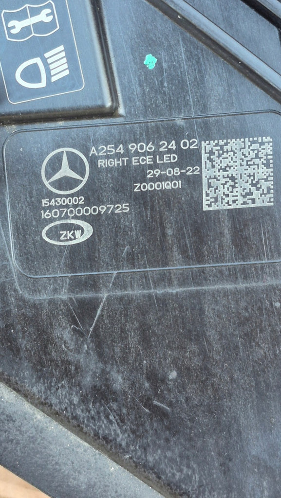 Frontscheinwerfer Mercedes-Benz Glc A2549062402 Rechts Scheinwerfer Headlight SCH2836666173kv