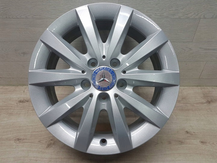 4x Alufelge 16 Zoll 6.5" 5x112 49ET A2464010202 Mercedes-Benz W246 W242 FEL6525813669mi