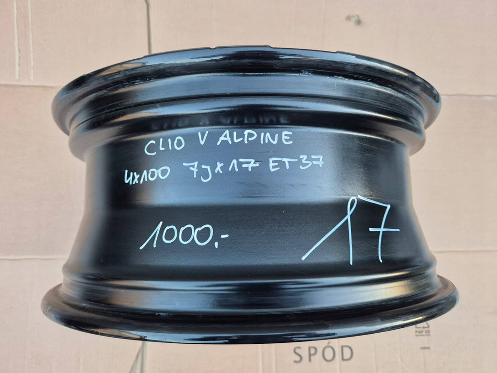 1x Alufelge 17 Zoll 7.0" 4x100 37ET 403000990R- Alpine I Clio V Rim Wheel FEL2217714995tl