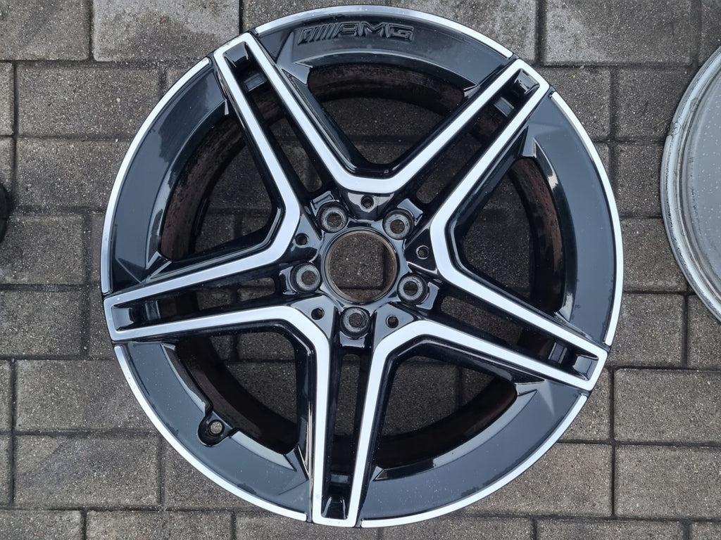 1x Alufelge 18 Zoll 7.5" 5x112 49ET Glanz Graphit A1774011500 Mercedes-Benz Mg FEL4173872444ep
