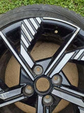 Load image into Gallery viewer, 1x Alufelge 16 Zoll 6.5" 4x100 48ET Glanz Schwarz 52910-K7700 Hyundai I10 Iii FEL6463128896ig