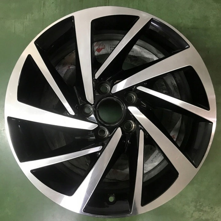 1x Alufelge 17 Zoll 7.0" 5x112 40ET Glanz Schwarz 5NA601025P VW Tiguan Rim Wheel FEL1240269546vp