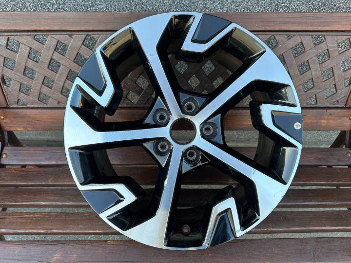 1x Alufelge 18 Zoll 7.5" 5x114.3 51ET Glanz Schwarz 52910R2220 Kia Sportage V FEL1694395396pw