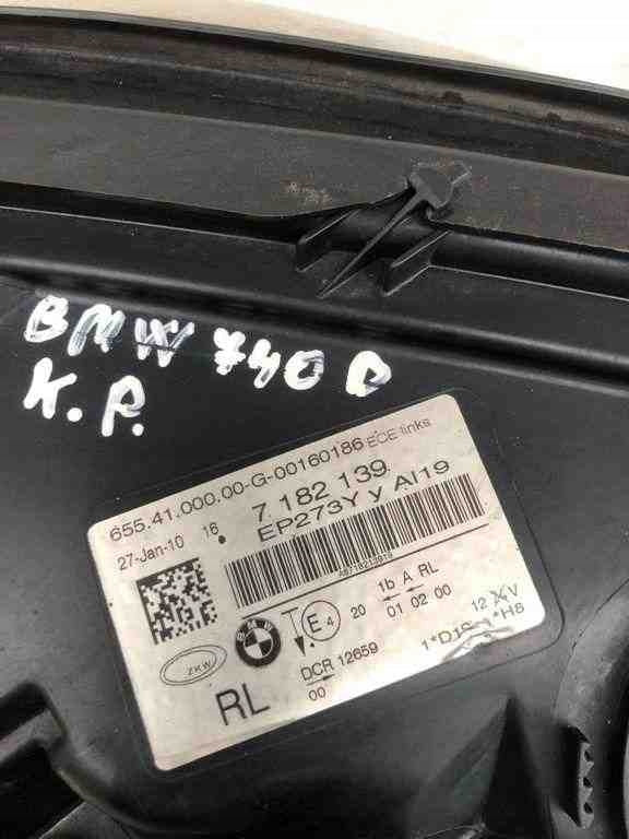 Frontscheinwerfer BMW 7 F01 7182139 00160186 Xenon Links Scheinwerfer Headlight SCH8990815050vn
