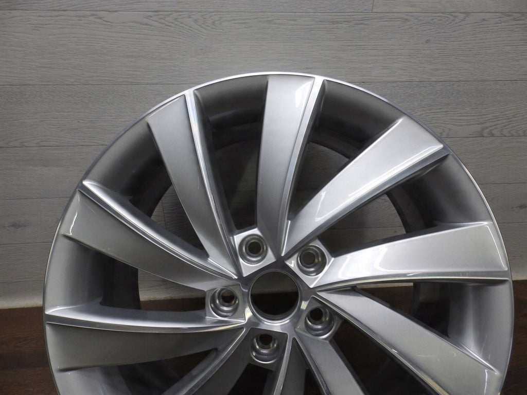 1x Alufelge 18 Zoll 7.5" 5x112 51ET 5E0601025P Skoda Octavia Iii Rim Wheel