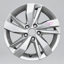 Laden Sie das Bild in den Galerie-Viewer, 1x Alufelge 15 Zoll 5.5&quot; 5x100 40ET Glanz Silber 2G0601025N, 2G0601025AD VW Polo