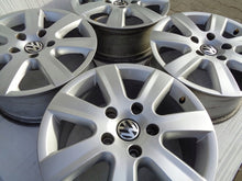 Laden Sie das Bild in den Galerie-Viewer, 4x Alufelge 17 Zoll 7.5" 5x130 50ET Glanz Silber 7P6601025 Audi Q7 Touareg FEL2766151583pl