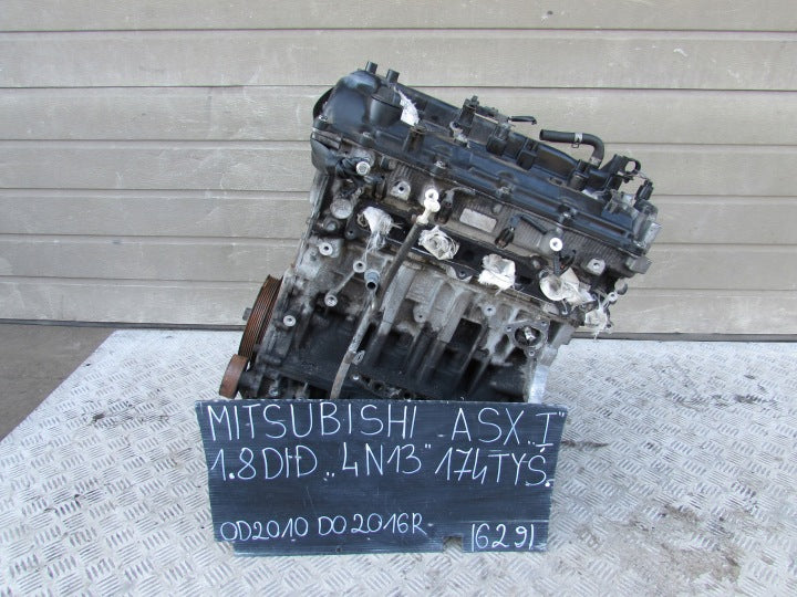 Motor Mitsubishi Asx 4N13 1.8 DID 174TKm 2010 Diesel Engine Unkomplett MOT9648659872fl