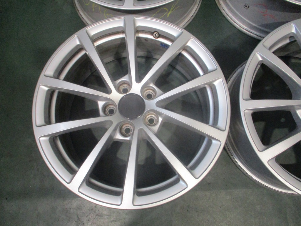 4x Alufelge 17 Zoll 7.5" 5x112 36ET Glanz Silber 4K0601025 Audi Rim Wheel FEL5281266886ba