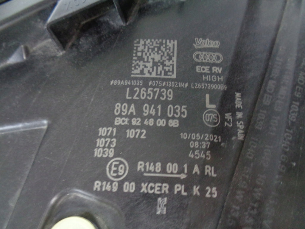 Frontscheinwerfer Audi Q4 89A941035 Full LED Links Scheinwerfer Headlight SCH6275545389jo