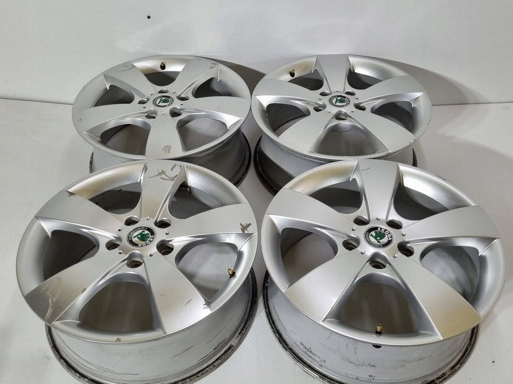 4x Alufelge 17 Zoll 7.0" 5x112 54ET 1Z0601025D Skoda Octavia I Rim Wheel FEL5732683029dy