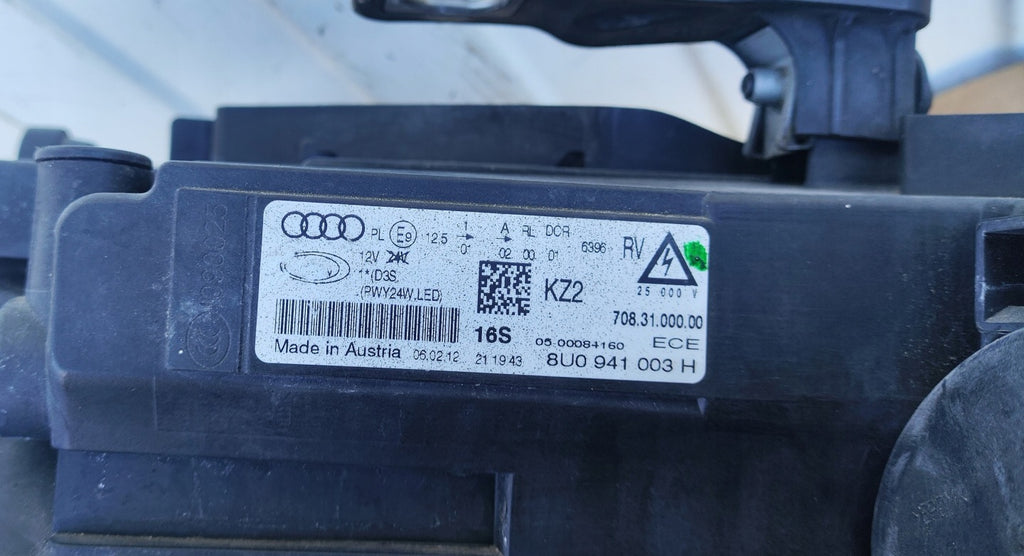 Frontscheinwerfer Audi Q3 8U0941003H Links Scheinwerfer Headlight SCH4910907212vz