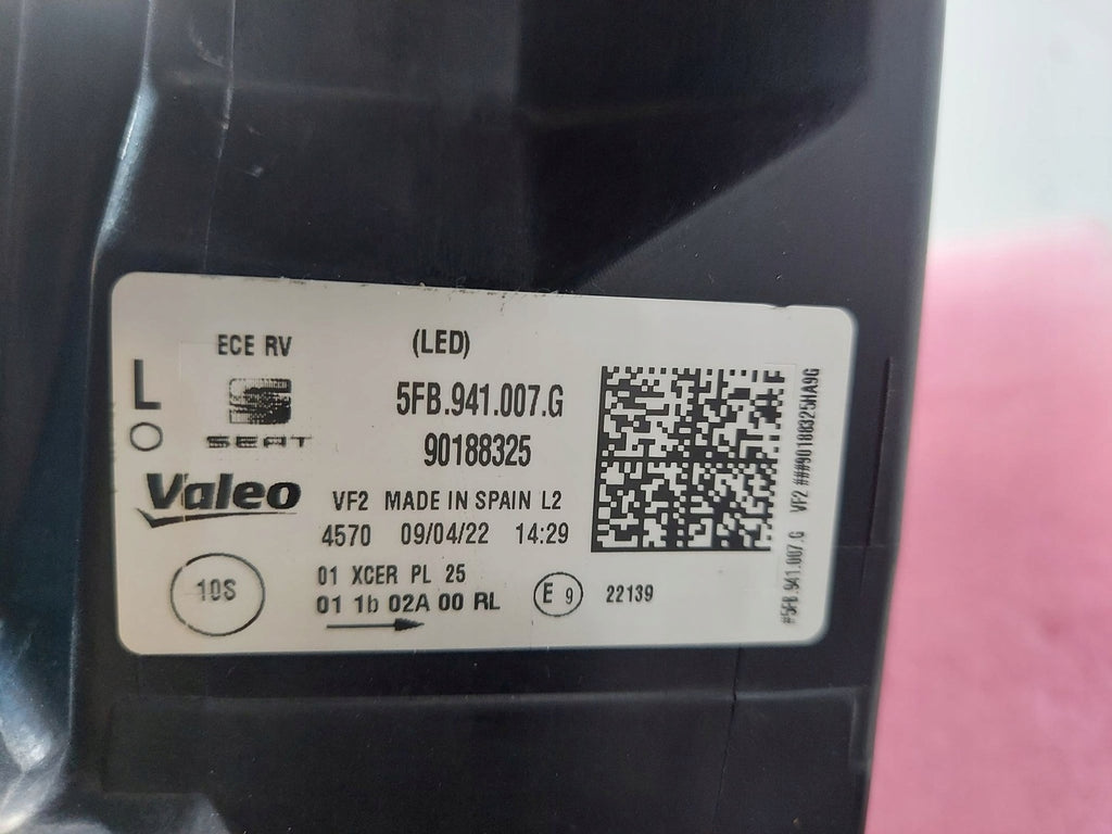 Frontscheinwerfer Seat Leon 5FB941007G LED Links Scheinwerfer Headlight