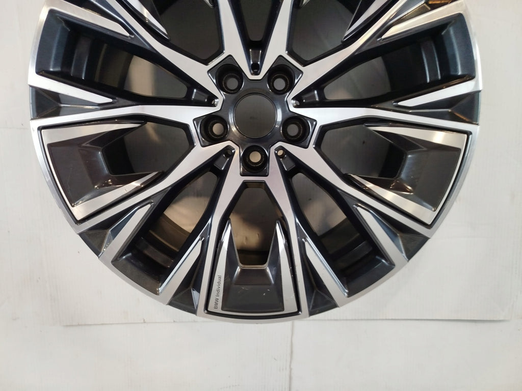 1x Alufelge 20 Zoll 8.5" 5x112 35ET Glanz Silber 8747310 BMW G26 Rim Wheel FEL7743468180lf