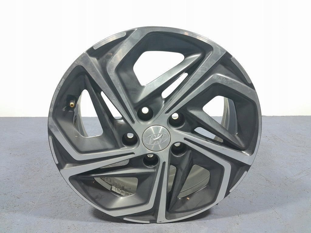 1x Alufelge 16 Zoll 6.5" 5x114.3 50ET Glanz Grau 52910-G4600 Hyundai I Mg FEL3944312021gi