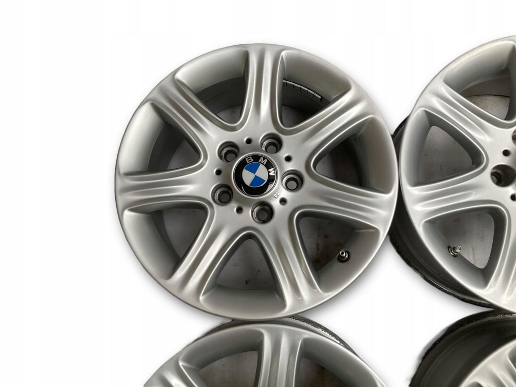 4x Alufelge 16 Zoll 7.0" 5x120 40ET Silber BMW 1 F21 F20 Rim Wheel FEL1078525125uh