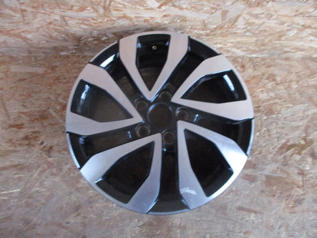 1x Alufelge 15 Zoll 5.5" 5x100 Glanz Schwarz 2G0601025AR VW Polo Rim Wheel FEL6043041537uc