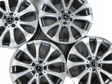 Laden Sie das Bild in den Galerie-Viewer, 4x Alufelge 18 Zoll 8.0" 5x112 43ET Glanz Silber A2134011100 Mercedes-Benz W213 FEL9224160139sc