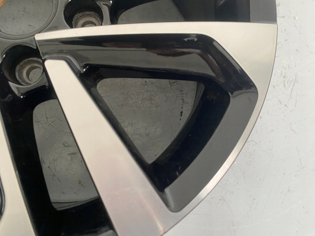 1x Alufelge 16 Zoll 6.5" 5x112 46ET Glanz Schwarz 5G0601025 VW Golf Vii FEL9769203165fz