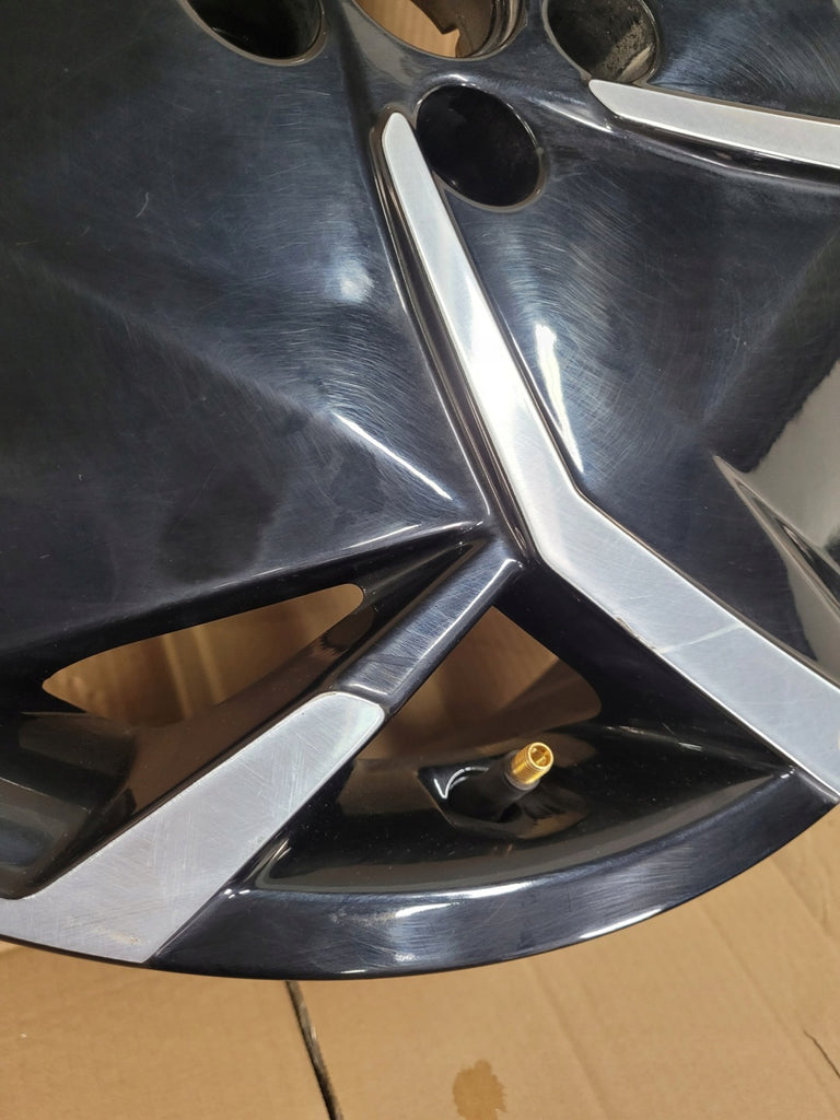 1x Alufelge 19 Zoll 7.5" 5x114.3 49 5ET Glanz Schwarz 52910-GI110 Hyundai Ioniq FEL9125195863eh