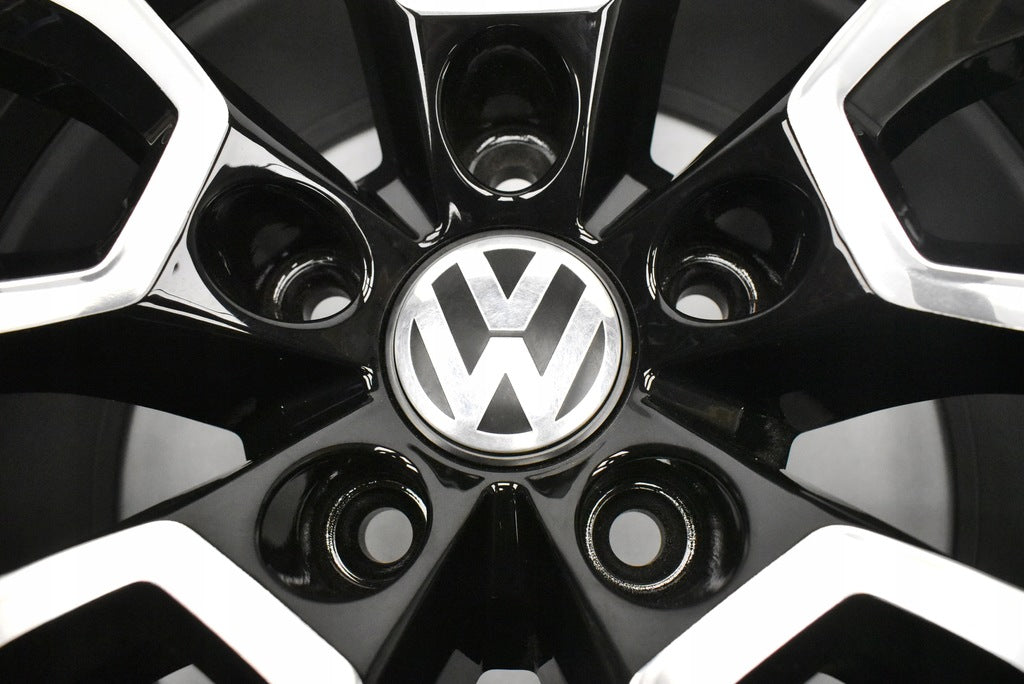 4x Alufelge 17 Zoll 8.0" 5x120 49ET Glanz Schwarz 2H6601025A VW Amarok Rim Wheel FEL3946855473wd