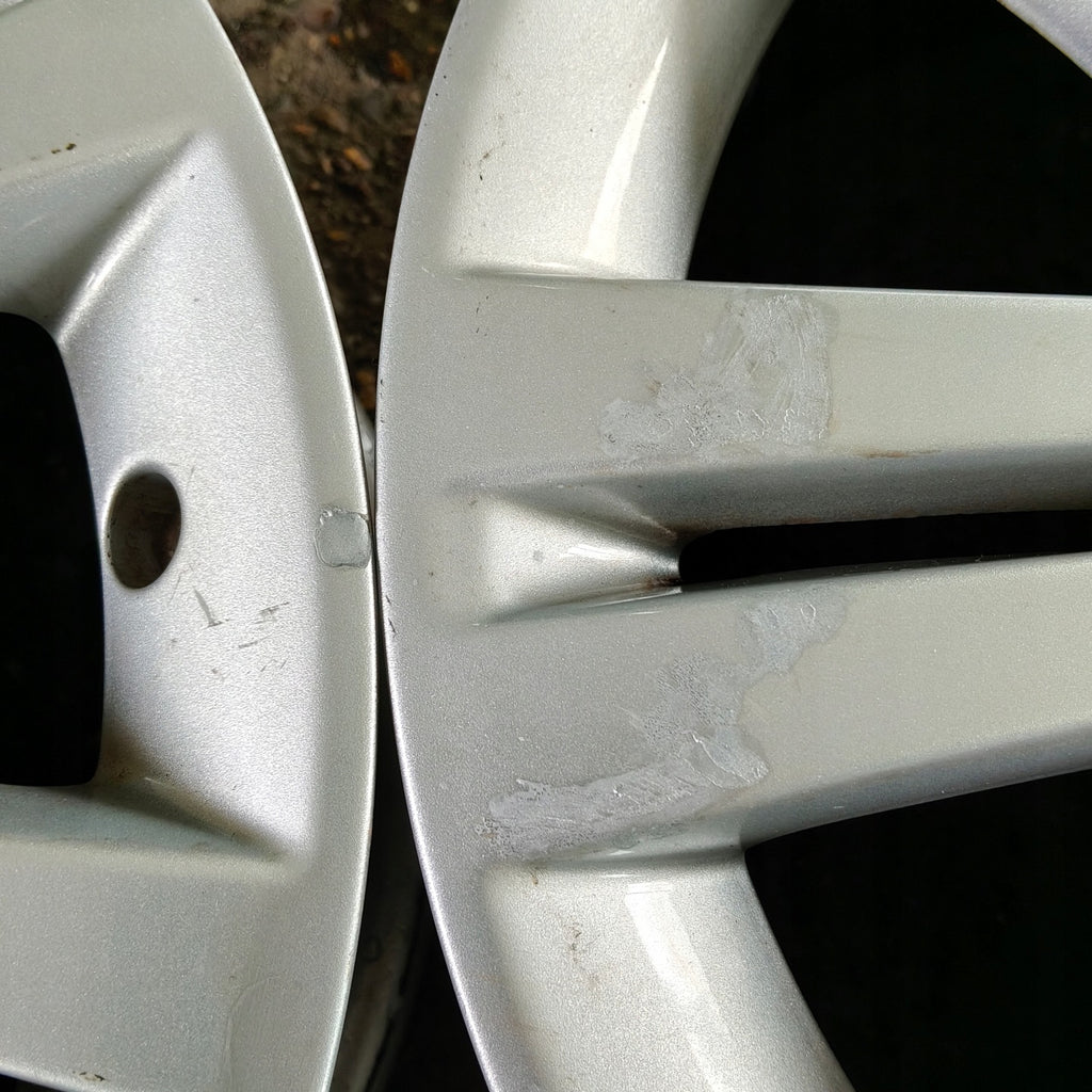 4x Alufelge 16 Zoll 6.5" 5x110 39ET Glanz Silber Opel Rim Wheel FEL1507553961ay