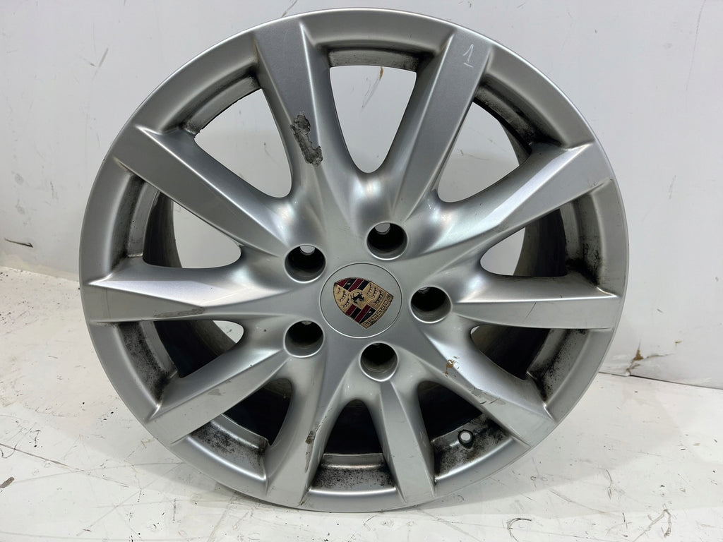 1x Alufelge 18 Zoll 8.0" 5x130 7P5601025 Porsche Cayenne Rim Wheel