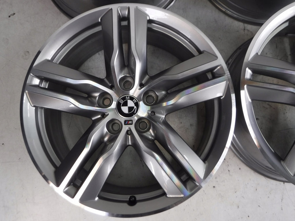 4x Alufelge 18 Zoll 7.5" 5x112 51ET Glanz Silber 7850456 BMW F39 F48 Rim Wheel