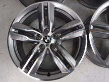 Laden Sie das Bild in den Galerie-Viewer, 4x Alufelge 18 Zoll 7.5&quot; 5x112 51ET Glanz Silber 7850456 BMW F39 F48 Rim Wheel